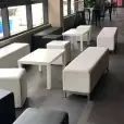 Hire White Ottoman Bench Hire�, hire Chairs, near Oakleigh