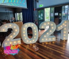 Hire LED Light Up Number - 120cm - 2, in Geebung, QLD