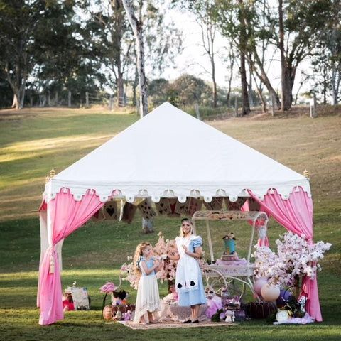 Hire Luxury Marquee 4x4 Metre Pink