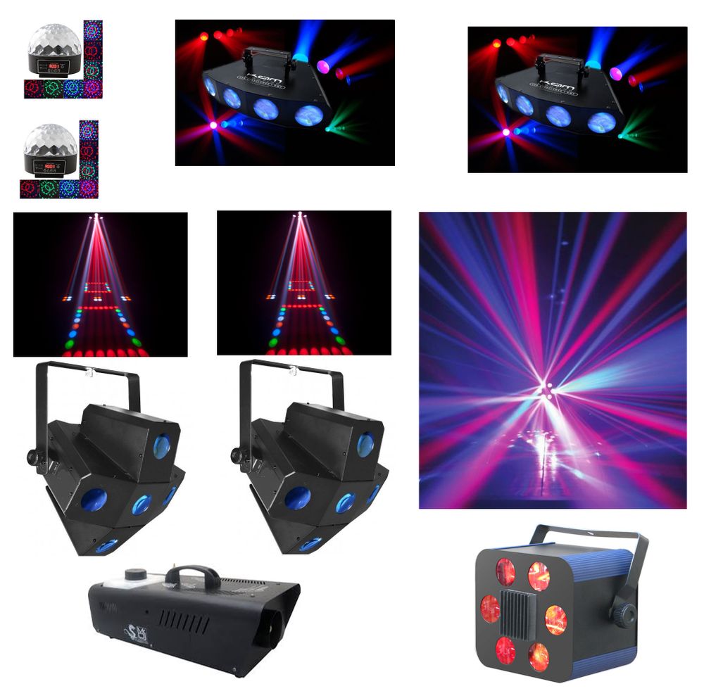 Hire Disco Lighting Hire Party Pack Number 4, hire Party Lights, near Campbelltown