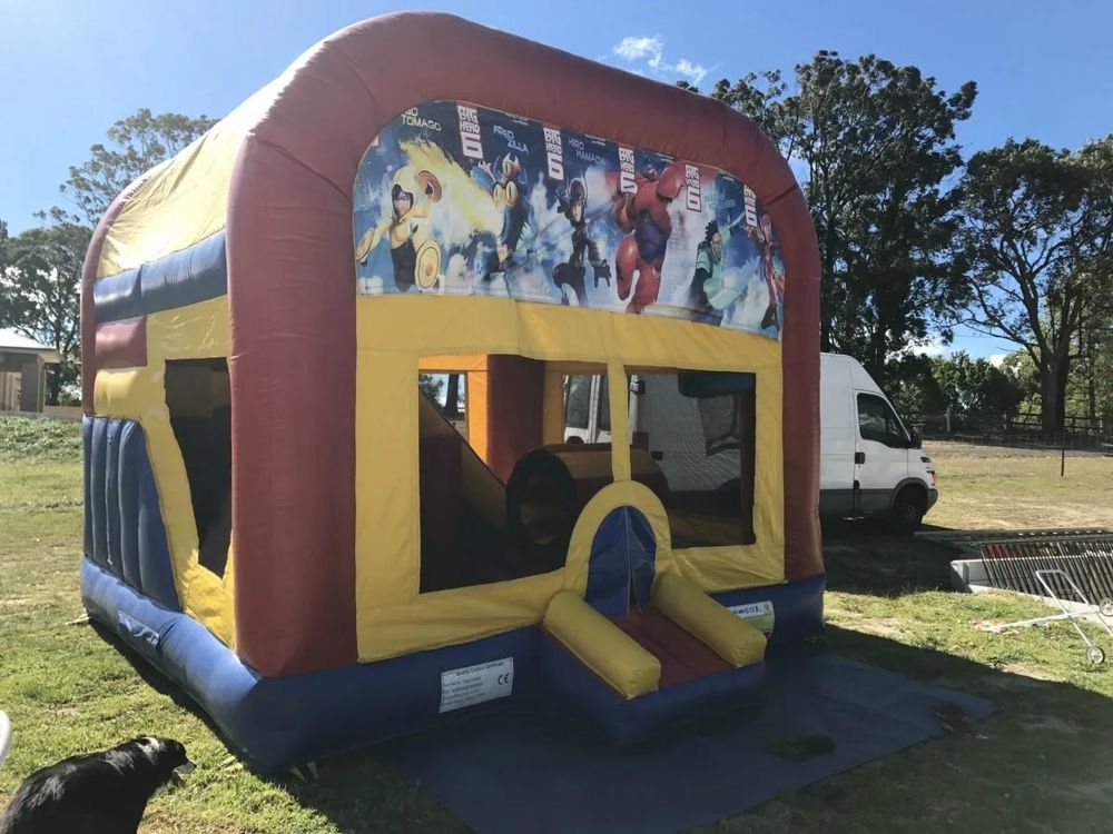 Hire BIG HERO4.5x5 AGES FROM 3 TO 12, hire Jumping Castles, near Doonside