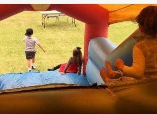 Hire (3m x 8m) Double Slide, hire Jumping Castles, near Brighton East image 2