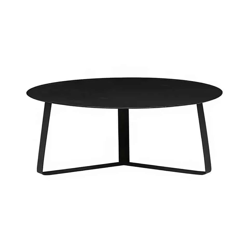 Hire Black Rectangular Coffee Table Hire w/ White Top, hire Tables, near Oakleigh