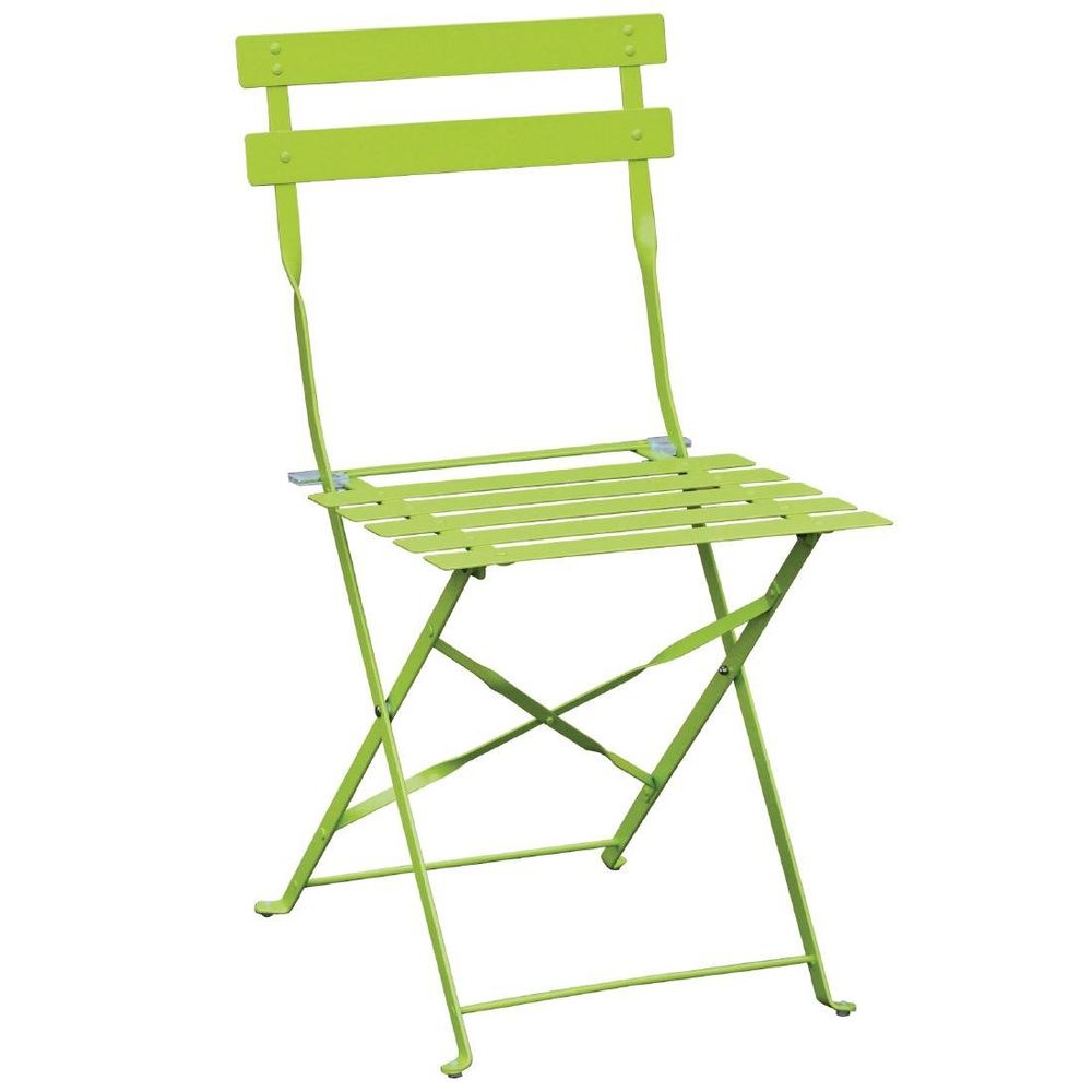 Hire Folding Chair – Parisian – Pavement – Green, hire Chairs, near Moorabbin