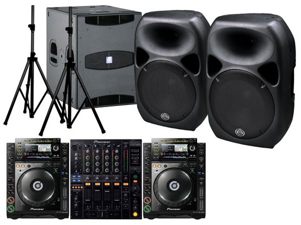 Hire CDJ + SOUND PACKAGE 2, from Lightsounds Brisbane
