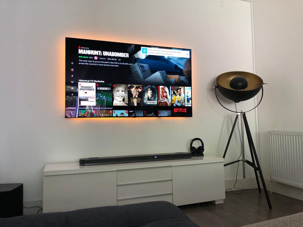 Hire 70" 4K UHD Smart TV with webOS, hire TVs, near Marrickville
