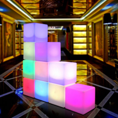 Hire LED Glow Cubes, in Chullora, NSW