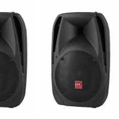 Hire PA System - 2x Speakers & 1x Wireless Microphone