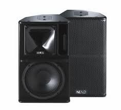 Hire 2x NEXO PS15 Passive loudspeaker, hire Speakers, near Tempe