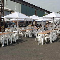 Hire White Bistro Chairs, in Keilor East, VIC