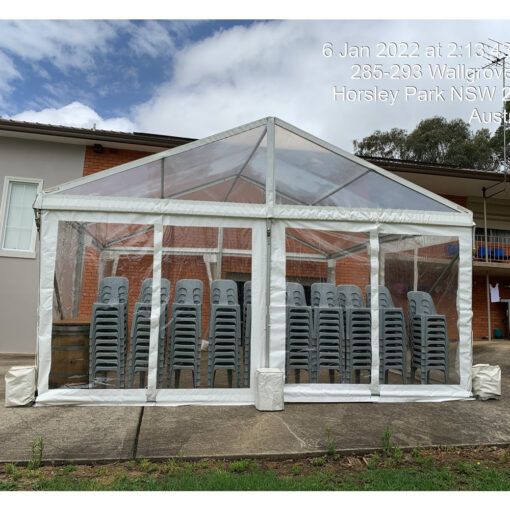 Hire 6m x 6m Clear Marquee, hire Marquee, near Chullora image 2