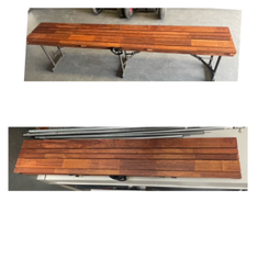 Hire Timber Top Bench Seat, in Sumner, QLD