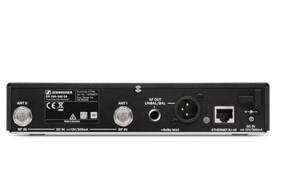 Hire Sennheiser Evolution Wireless G4 EM300-500 GBW Receiver, hire Microphones, near Beresfield image 1