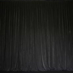 Hire Black Draping - Hire