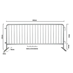 Hire Crowd Control Barrier