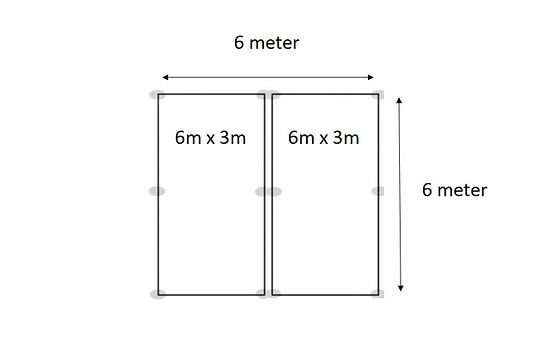 Hire 6m x 6m Pop up Marquee, hire Marquee, near Ingleburn image 1