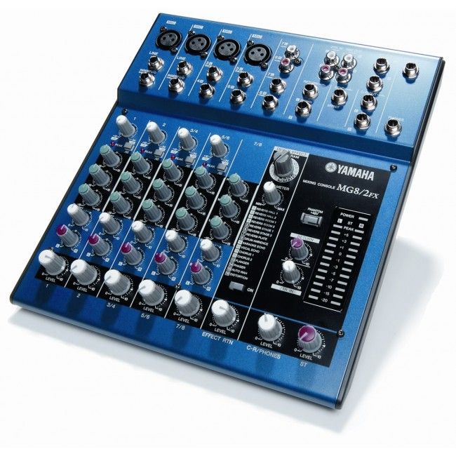 Hire Yamaha MG 8/2FX Mixer Hire, hire DJ Decks, near Kensington image 2