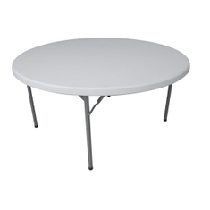 Hire 1.8m Heavy Duty Plastic Moulded Round Table, in Balaclava, VIC