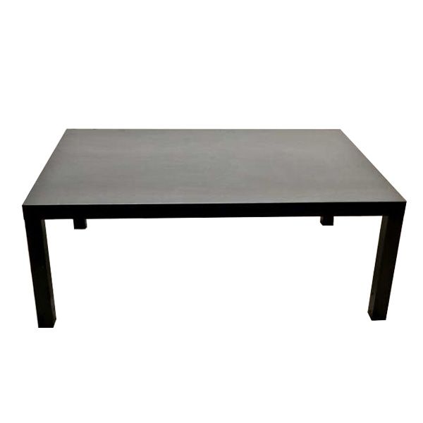 Hire Black Rectangular Coffee Table, hire Tables, near Traralgon image 1