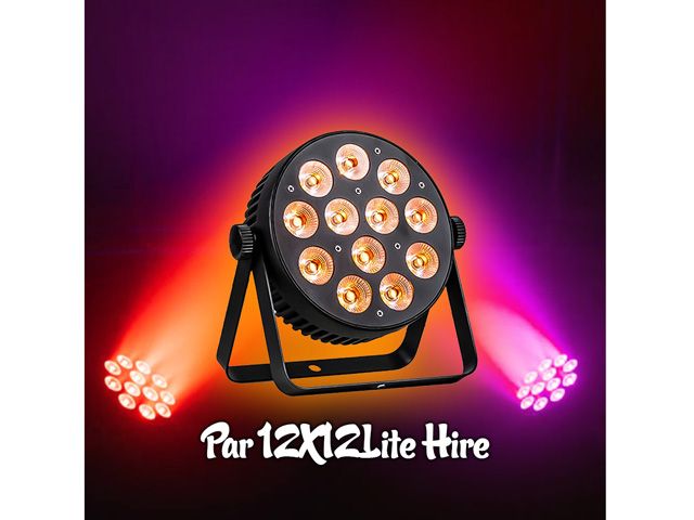 Hire PAR 12X12LITE LED RGBWAU, hire Party Lights, near Acacia Ridge