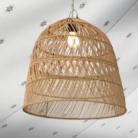 Hire Natural Wicker Pendant Lights