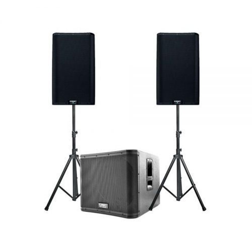 Hire QSC Speakers + Sub Package (150 People), hire Speakers, near Marrickville
