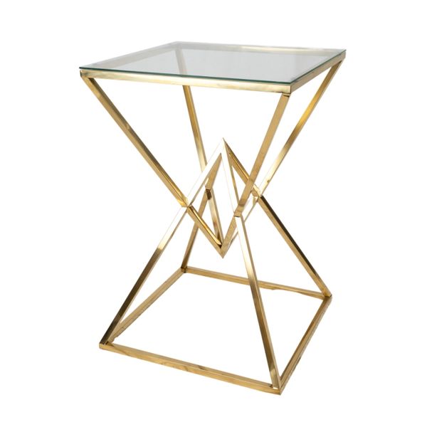 Hire Gold Peak Table – Square