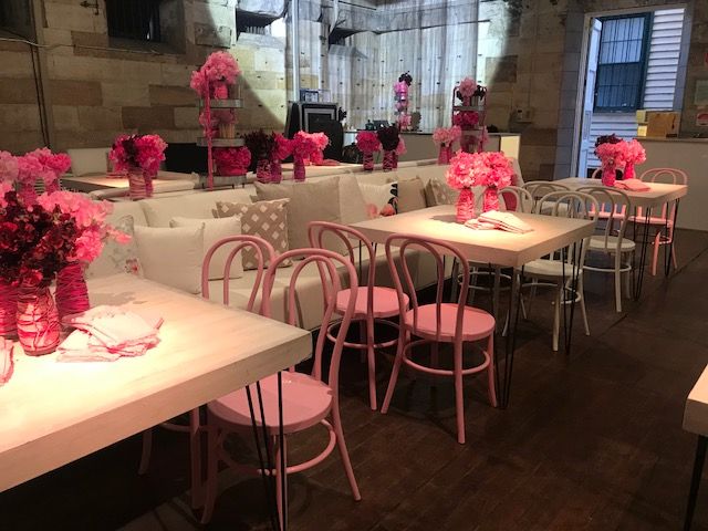 Hire THONET BENTWOOD RESIN CHAIR PINK, hire Chairs, near Brookvale