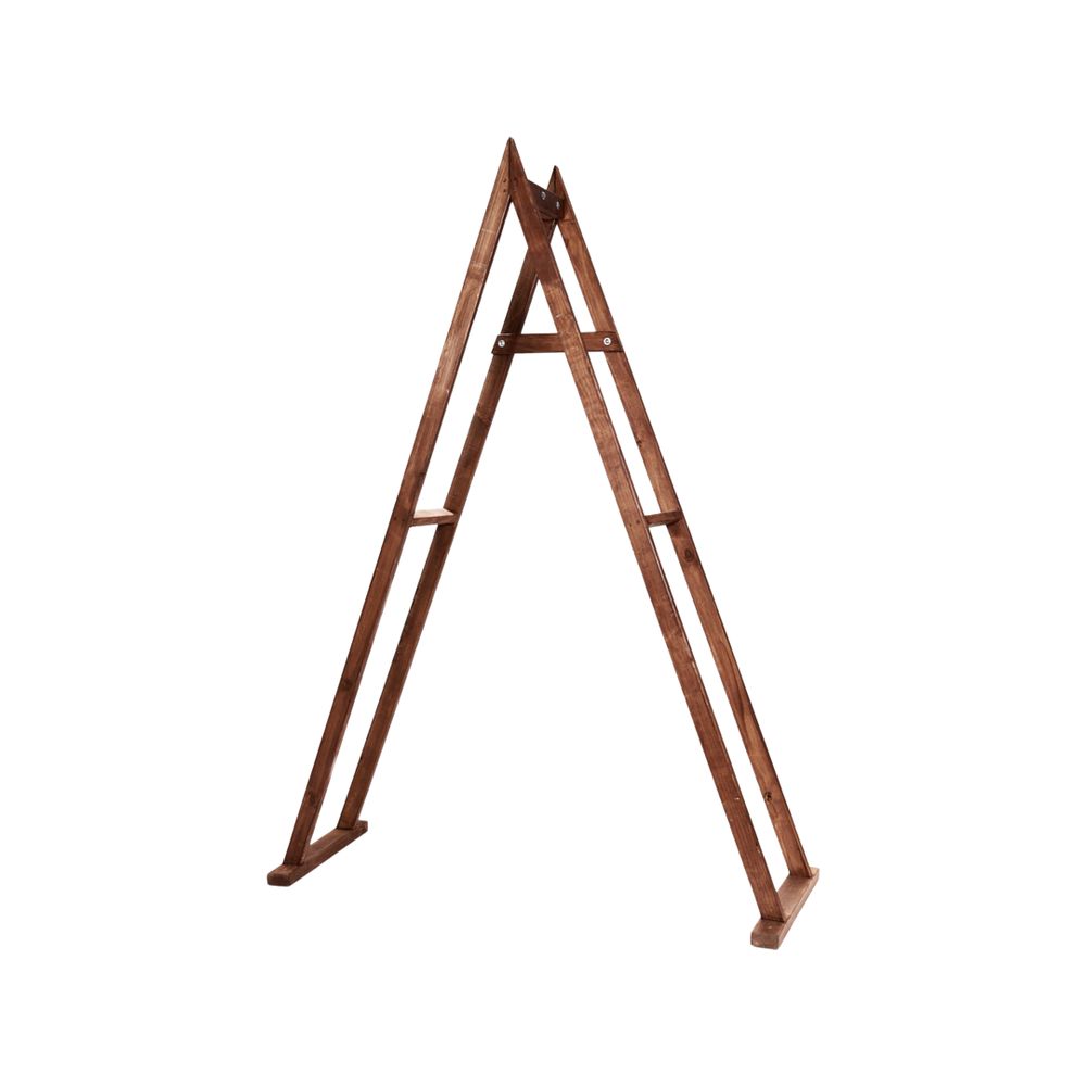 Hire THE WOODEN A-FRAME WEDDING ARCH WALNUT BROWN, hire Miscellaneous, near Brookvale