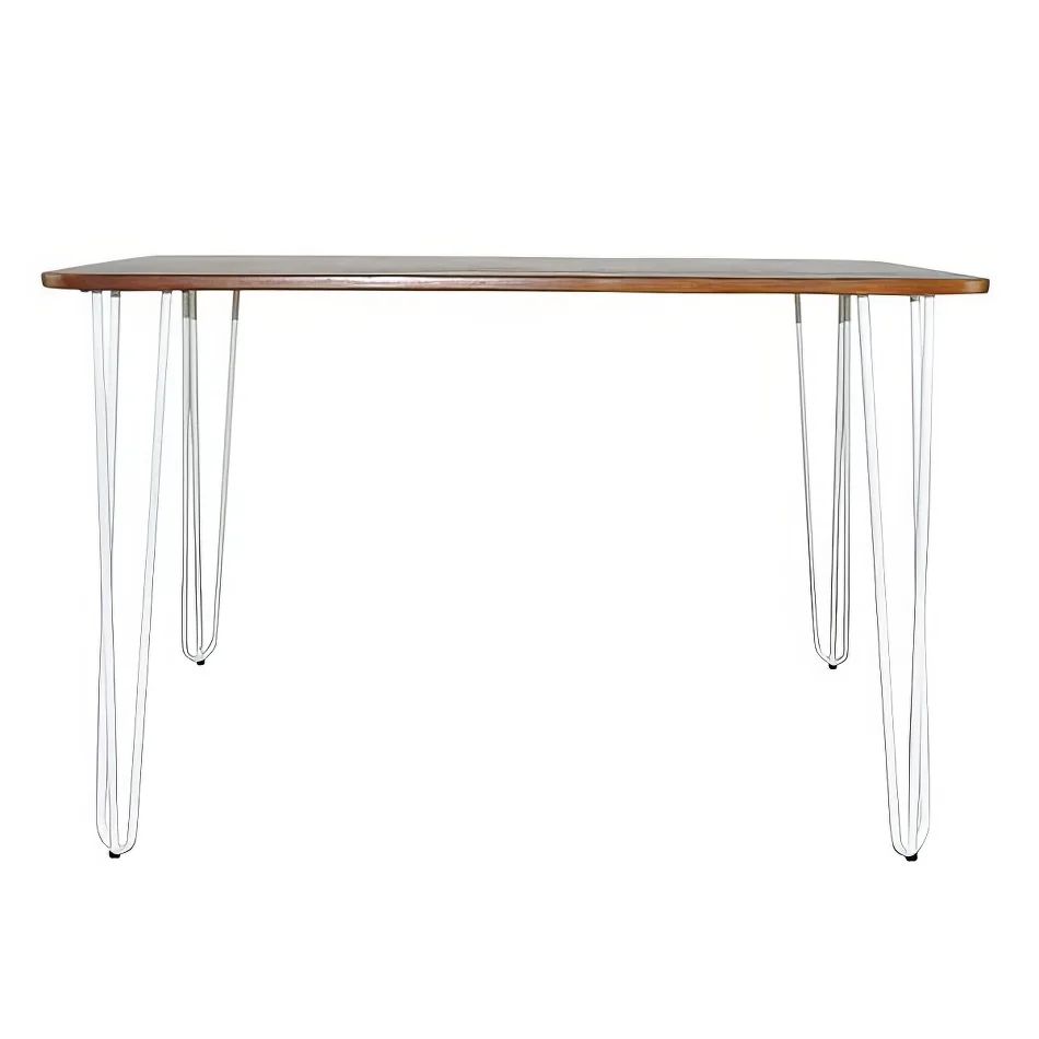 Hire White Hairpin High Bar Table w/ White Top Hire, hire Tables, near Oakleigh