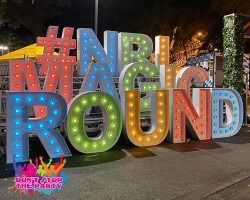 Hire LED Light Up Letter - 120cm - R, hire Party Lights, near Geebung image 2