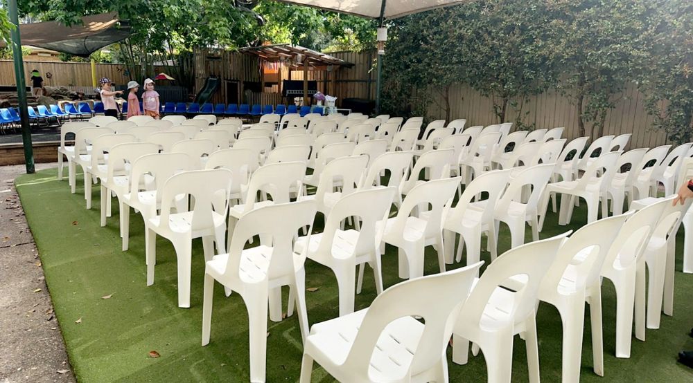 Hire White Plastic Chair Hire, hire Chairs, near Wetherill Park