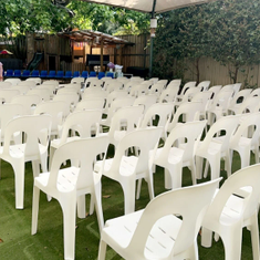 Hire White Plastic Chair Hire, in Wetherill Park, NSW