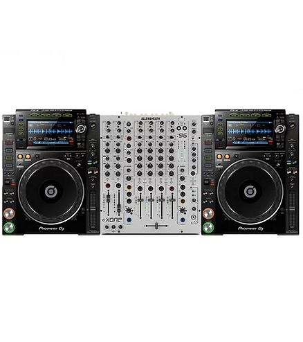 Hire Pioneer CDJs-2000 Nexus 2 & Xone:96 DJ Mixer Pack, hire Audio Mixer, near Camperdown