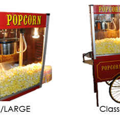 Hire Popcorn Machine (500 serves), in Banksmeadow, NSW