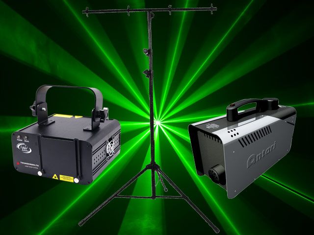 Hire Laser Pack 1, hire Party Lights, near Kingsgrove