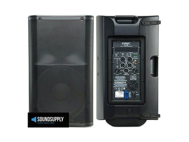 Hire 1000 Watt RMS 12" Inch QSC K12 PA Speaker, hire Speakers, near Hoppers Crossing image 1