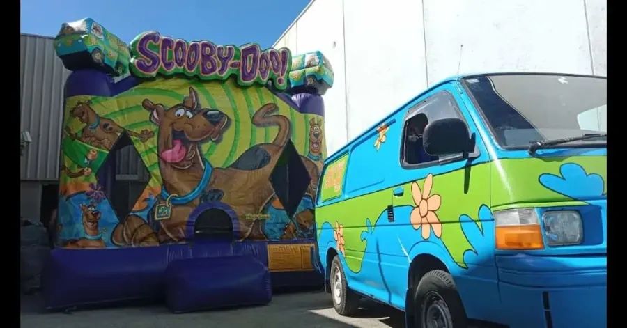 Hire Scooby Doo 4x4m, hire Jumping Castles, near Bayswater North image 1