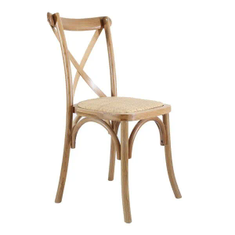 Hire Crossback Chair Oak, in Belmont, WA