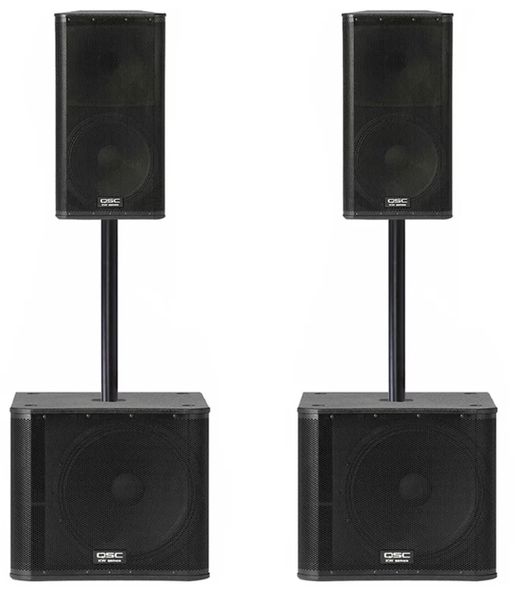 Hire QSC Subwoofers & Speaker Package