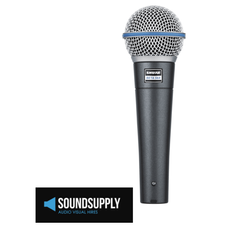 Hire Shure Beta 58A Dynamic Vocal Wired Microphone, in Hoppers Crossing, VIC