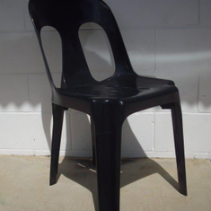 Hire Chair, Stacking Black Type 2, in Hillcrest, QLD