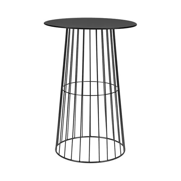 Hire Black Wire Cocktail Table Hire, from Melbourne Party Hire Co