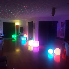 Hire LED Ottomans, in Balaclava, VIC