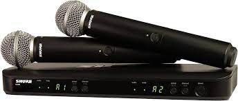Hire Shure BLX dual cordless microphone, hire Microphones, near Croydon Park image 1