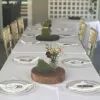 Hire Black Tablecloth for Large Trestle Table Hire, hire Tables, near Wetherill Park image 1