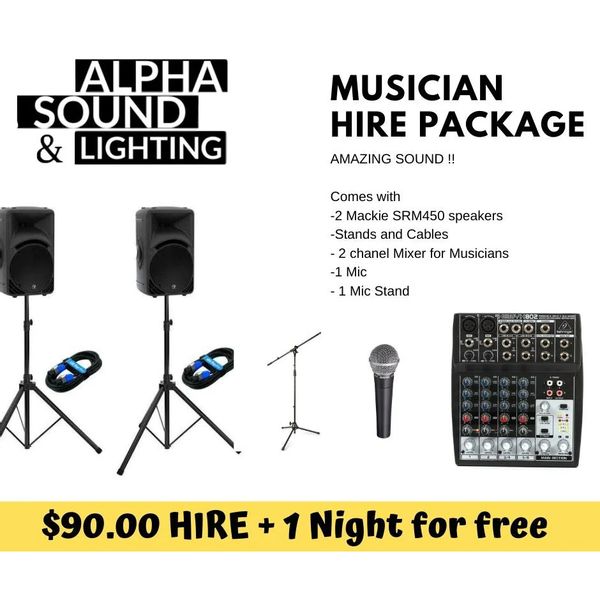 Hire Musician Hire Package