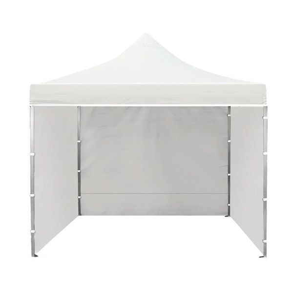 Hire 3X3M POP UP MARQUEE WITH WHITE ROOF AND 3 SIDES, from Melbourne Party Hire Co