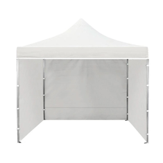 Hire 3X3M POP UP MARQUEE WITH WHITE ROOF AND 3 SIDES