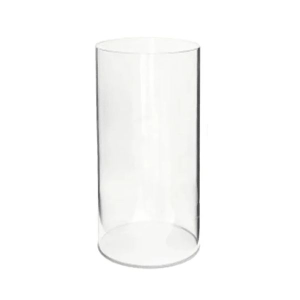 Hire Clear Acrylic Round Plinth Hire – Large
